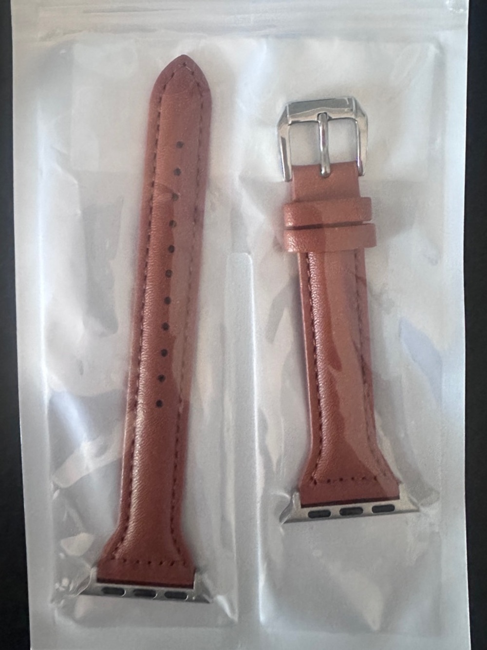 NWOT - Women’s Brown Leather Watch Band for Apple Watch